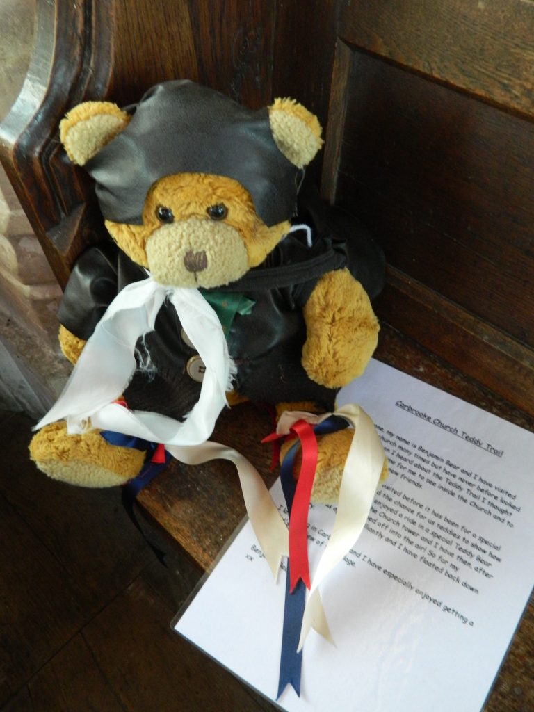 Parachuting Teddy
