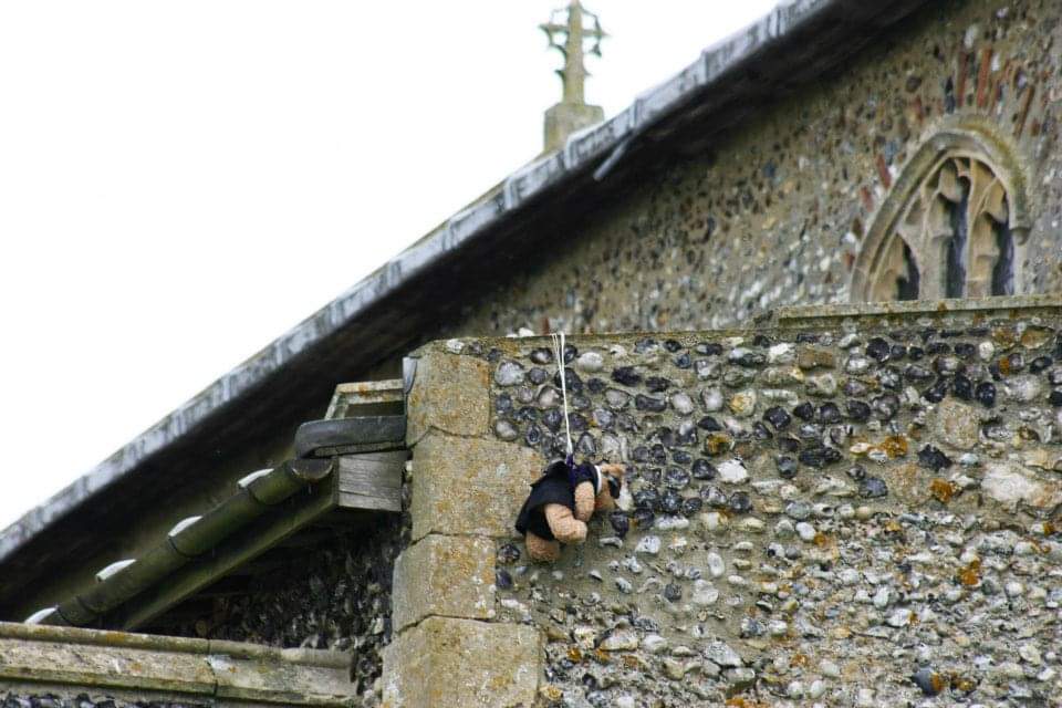 Parachuting Teddy
